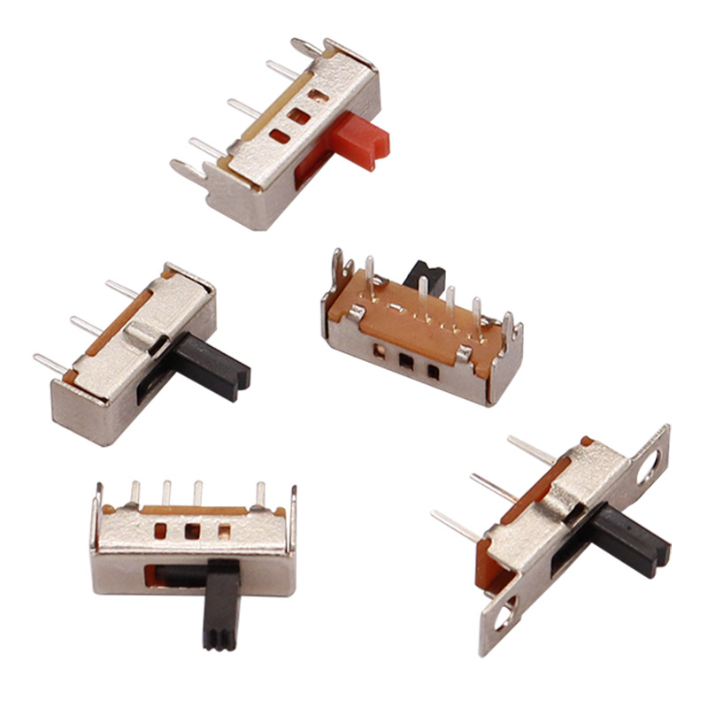 Kippschalter SS13D07 Single-Reihe vier-Pin -Mikro -Kippschalter, vertikaler Kippschalter für Elektrogeräte, 3, 4, 5 und 6 Positionen Schalterschalter