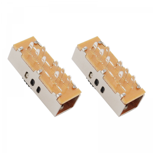 Slide Switch SS23F10 Drei-Geschwindigkeitsschalter für LED -Lichtfarbe Temperatureinstellung und hoch-Speed ​​-Haartrocknermotor