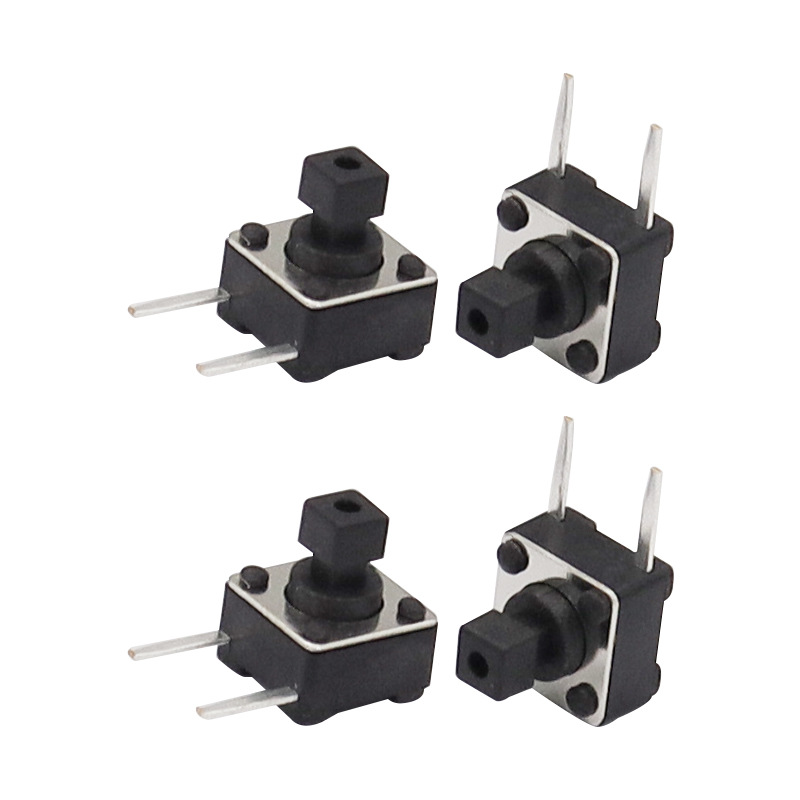 Push -Schalter 6x7.3 Quadrat-Head Beauty Device Taste Switch Spielzeug Computer Tablet Mini Drücken Sie den Knopfschalter