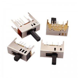 Slide Switch SS23D03, doppelt-Reihe acht-Pin drei-Position, Push Switch Customized Micro Slide Switch für Home Appliances